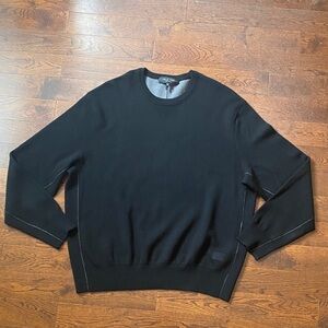 Rag & Bone Men’s XL Wool Cotton Sweater Black